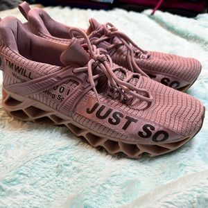 JointlyCreating Womens Non Slip Running Shoes Athletic- Lilac